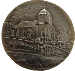 Medaille zum 250. Jahrestag der Concordia Kirche 1911 medallie